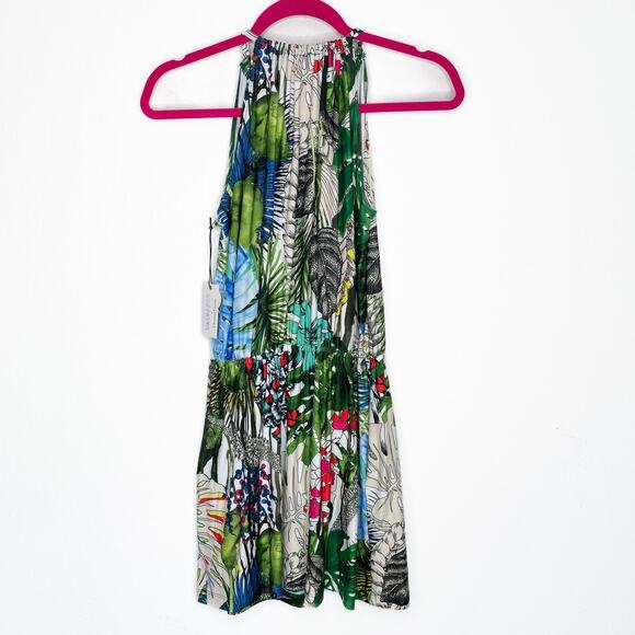 NWT Swiminista Christian Lacroix Carefree Tropical Jardin Swim Coverup Dress - Picture 11 of 13